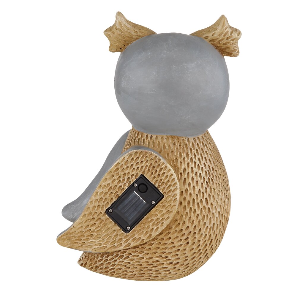 Globo EULE Solarlamp LED Bruin, Grijs, 7-lichts
