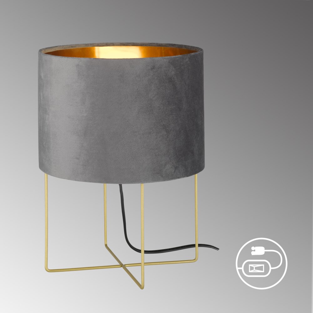 Fischer & Honsel Aura Tafellamp Goud, 1-licht main product photo