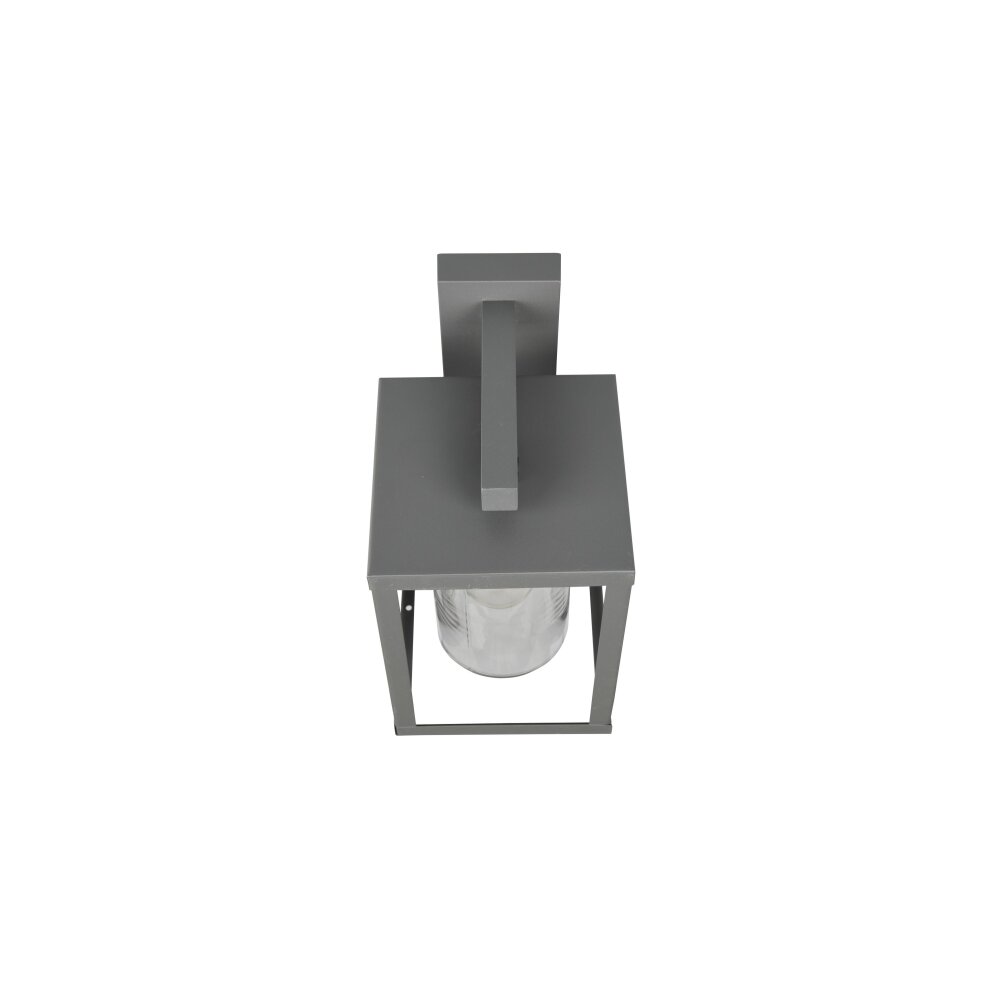 Trio Lunga Buiten muurverlichting Antraciet, 1-licht, Bewegingsmelder
