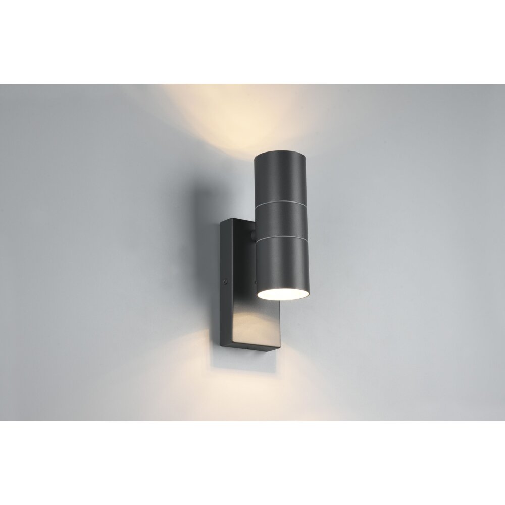 Reality Laredo Muurlamp Antraciet, 2-lichts main product photo