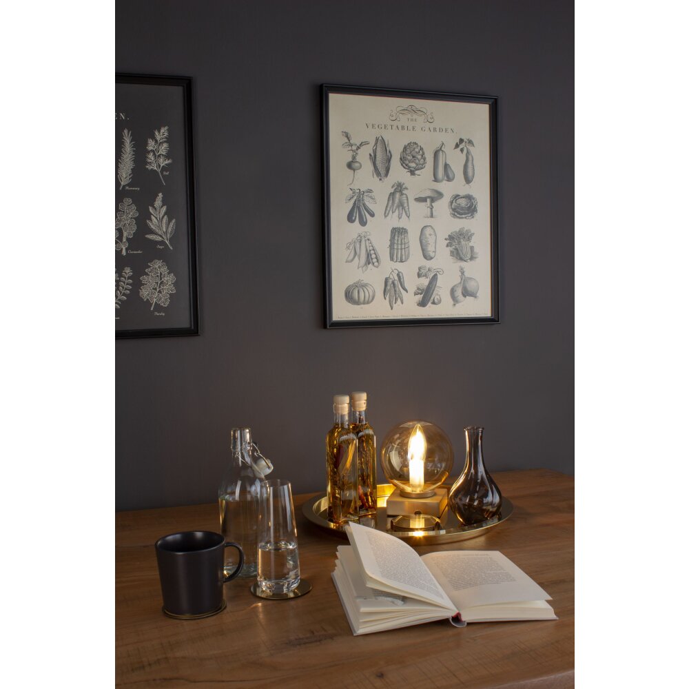 Luce Design PLUTO Tafellamp Goud, 1-licht main product photo