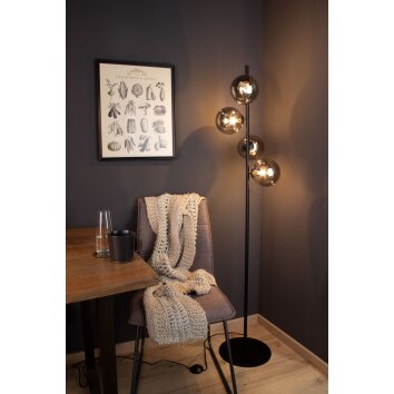 Luce Design NEPTUN Staande lamp Zwart, 4-lichts