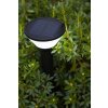 Lutec KARLO Padverlichting LED Zwart, 1-licht, Bewegingsmelder, Kleurwisselaar