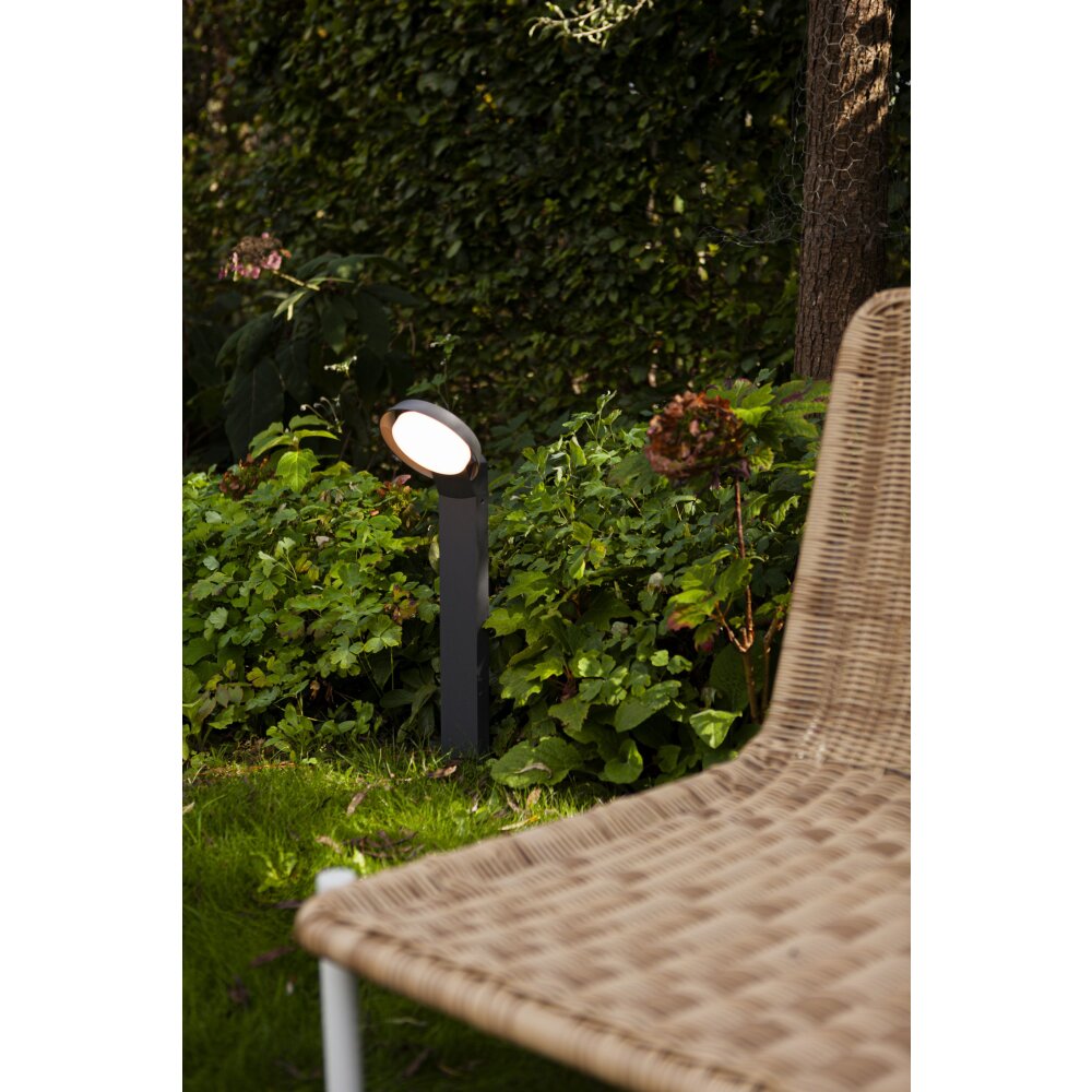 Lutec POLO Padverlichting LED Antraciet, 1-licht main product photo