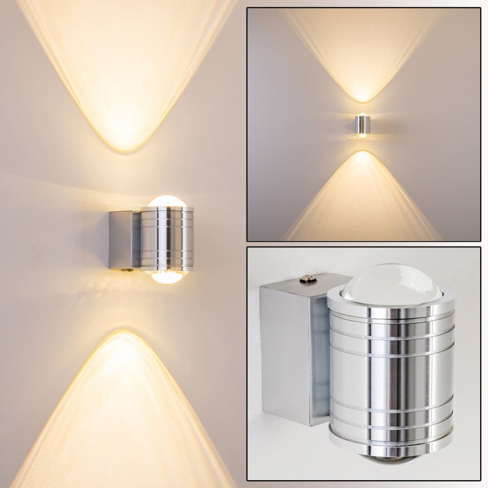 Florenz Badkamer lamp LED Aluminium, 2-lichts main product photo