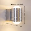 Florenz Badkamer lamp LED Aluminium, 2-lichts
