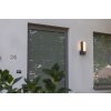 Lutec CUBA Buiten muurverlichting LED Antraciet, 1-licht, Bewegingsmelder
