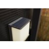 Lutec DOBLO Buiten muurverlichting LED Antraciet, 1-licht, Bewegingsmelder