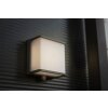 Lutec DOBLO Buiten muurverlichting LED Antraciet, 1-licht, Bewegingsmelder
