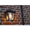 Lutec ZAGO Buiten muurverlichting Zwart, 1-licht