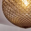 Caracoles Plafondlamp Zwart, 1-licht