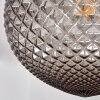 Caracoles Plafondlamp Zwart, 1-licht