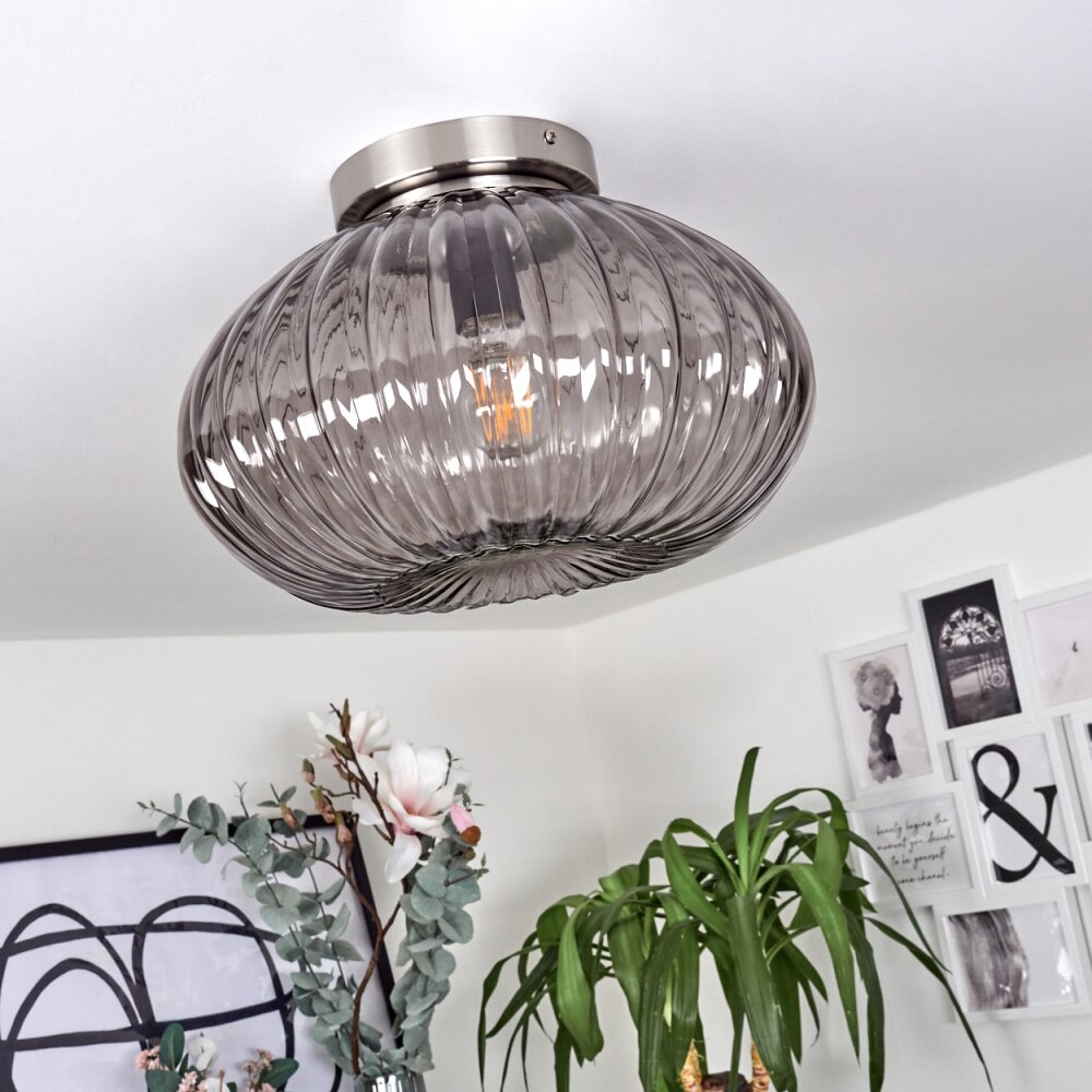 Chapal Plafondlamp Nikkel mat, 1-licht