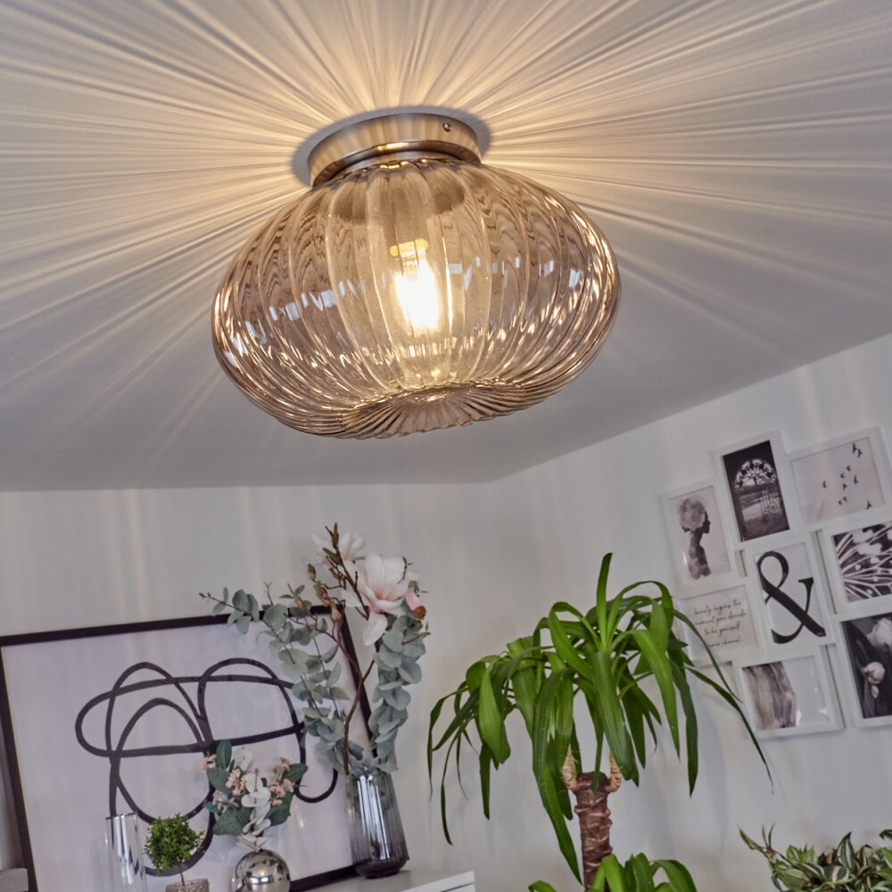 Chapal Plafondlamp Nikkel mat, 1-licht