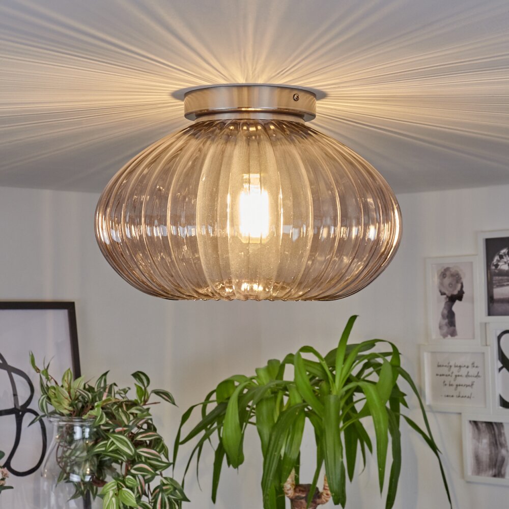 Chapal Plafondlamp Nikkel mat, 1-licht