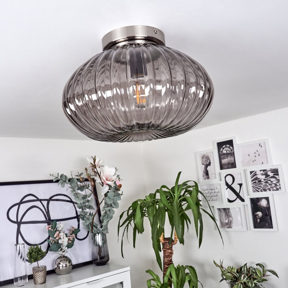 Chapal Plafondlamp Nikkel mat, 1-licht