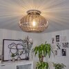 Chapal Plafondlamp Nikkel mat, 1-licht