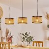 Carbonalito Hanglamp Zwart, 3-lichts