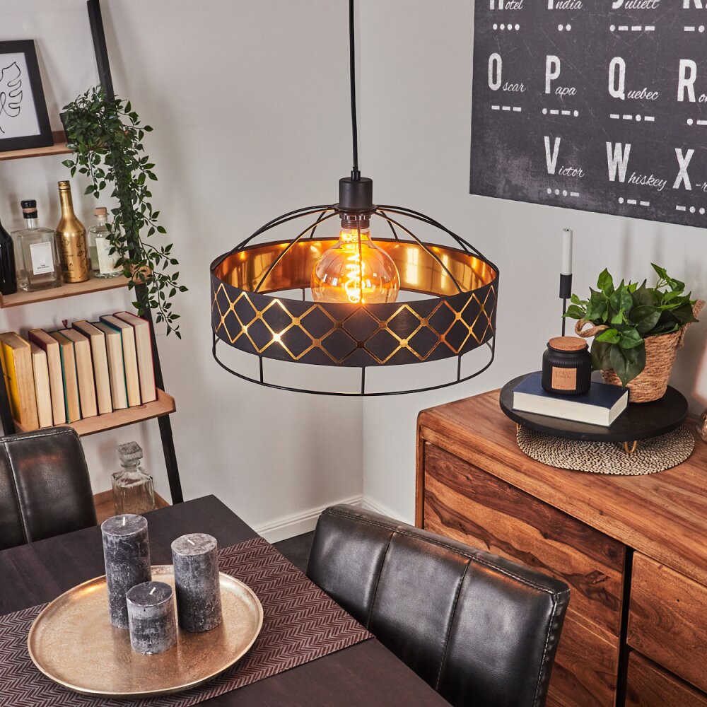 Tarasp Hanger Zwart, 1-licht main product photo