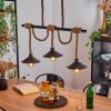 Bolombolo Hanglamp Goud, Zwart, 3-lichts
