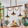 Bolombolo Hanglamp Goud, Zwart, 3-lichts