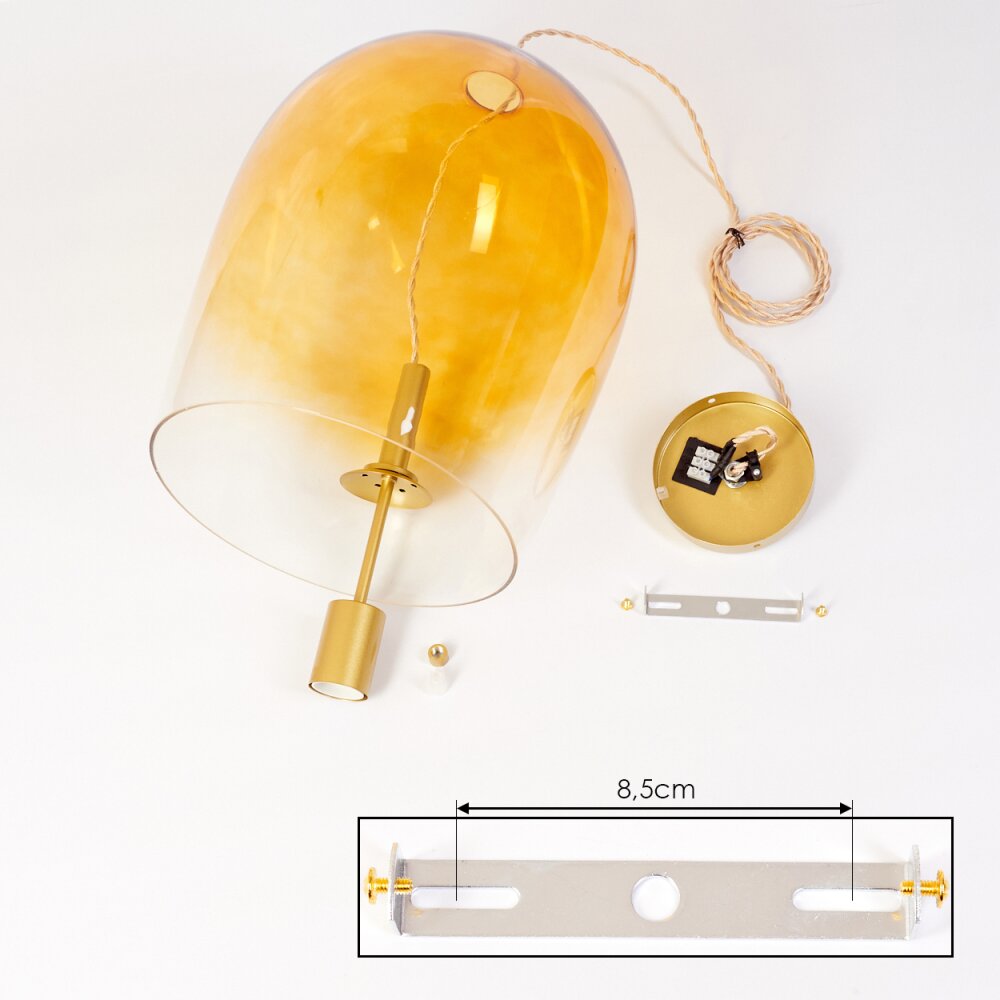 Magnano Hanger Goud, 1-licht