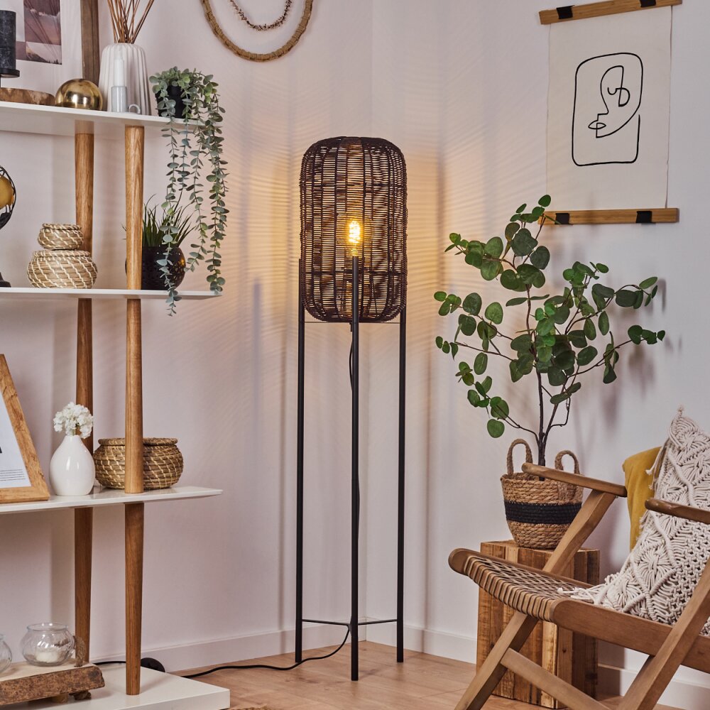 Zaracure Staande lamp Zwart, 1-licht main product photo