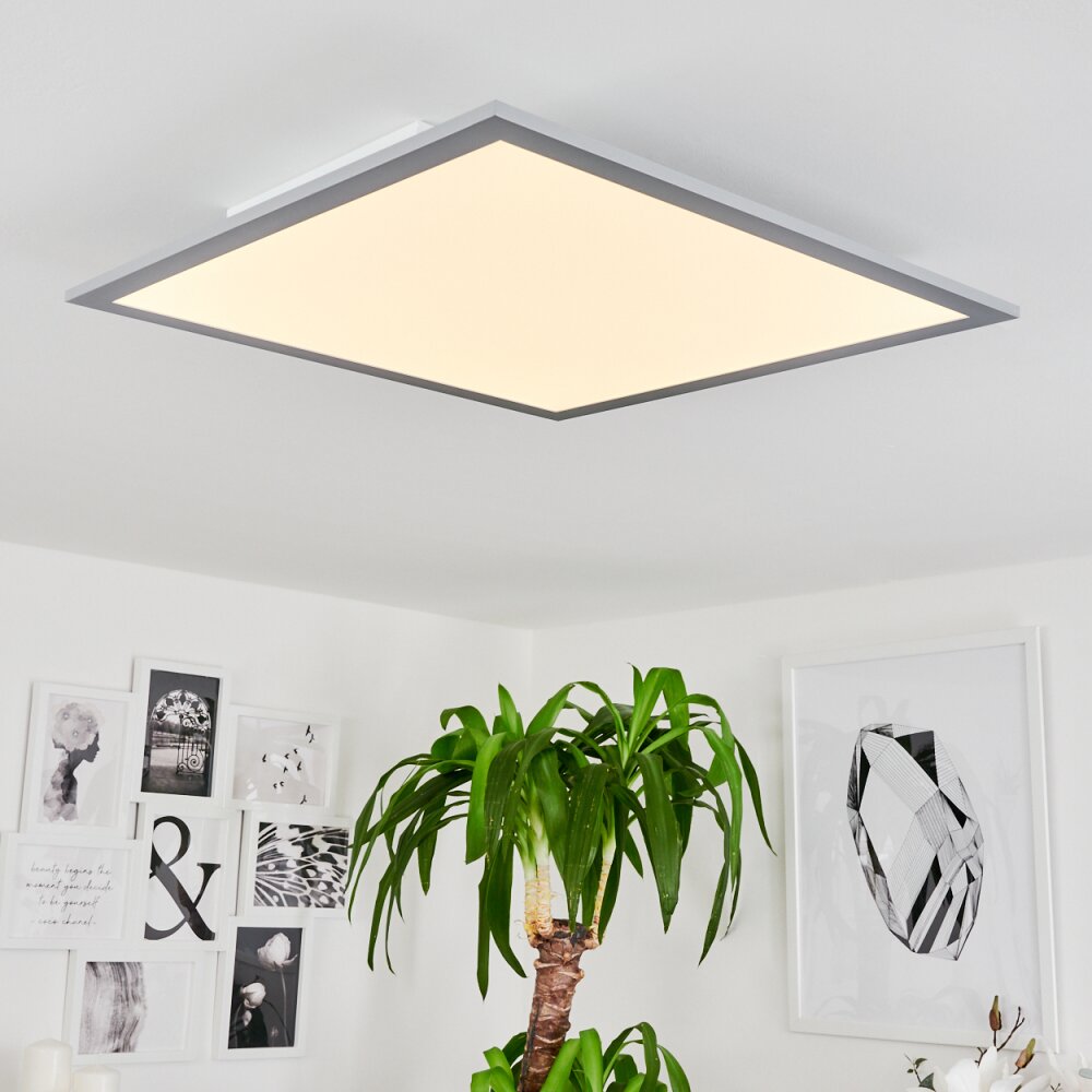 Wilderswil Plafondpaneel LED Wit, 1-licht main product photo