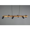 Trio MARLEY Hanglamp Zwart, 6-lichts