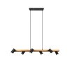Trio MARLEY Hanglamp Zwart, 6-lichts
