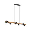 Trio MARLEY Hanglamp Zwart, 6-lichts