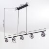 Belleoram Hanglamp LED Zwart, 5-lichts