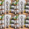 Tercel Staande lamp Grijs, Zwart, 3-lichts