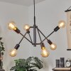 Bogno Hanger Zwart, 6-lichts
