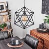 Mamonal Hanger Zwart, 1-licht