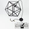 Mamonal Hanger Zwart, 1-licht