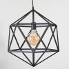 Mamonal Hanger Zwart, 1-licht