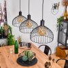 Corcovado Hanglamp Zwart, 3-lichts