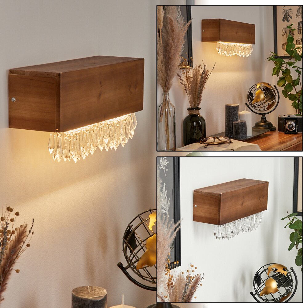 Versoix Muurlamp LED Natuurlijke kleuren, Zwart, 1-licht main product photo