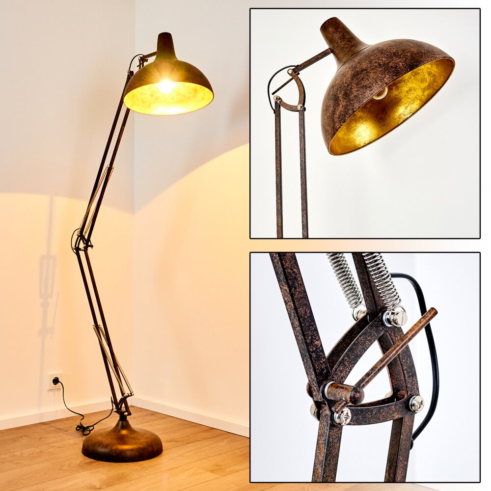 Sharif Staande lamp Roest, 1-licht main product photo