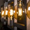 Top Down Hanglamp Oud zilver, 5-lichts