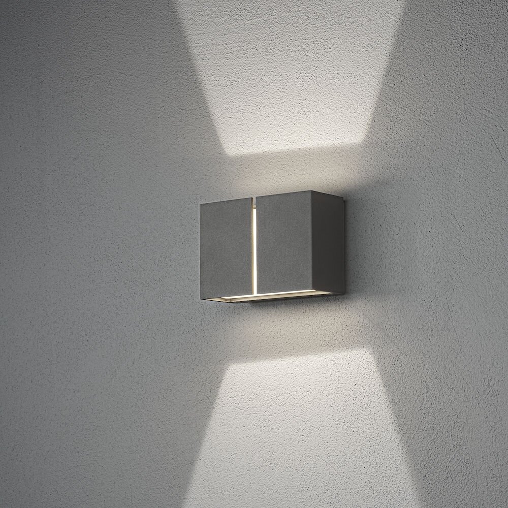 Konstsmide Pavia Buiten muurverlichting LED Antraciet, 4-lichts main product photo