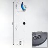 Rovinj Solarlamp LED Blauw, Zilver, 1-licht