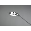 Trio Franklin Staande lamp LED Nikkel mat, 2-lichts