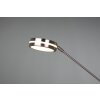 Trio Franklin Staande lamp LED Nikkel mat, 2-lichts