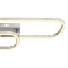 Globo SILLA Plafondlamp LED Nikkel mat, 1-licht