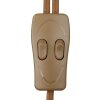 Globo CLARKE Staande lamp Zwart, 2-lichts