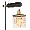 Globo COMMA Tafellamp Messing, Zwart, 1-licht