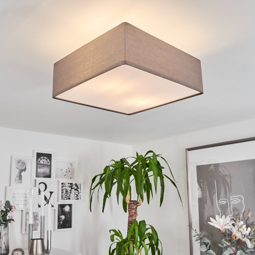 Taboga Plafondlamp Nikkel mat, 2-lichts main product photo