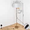 Jagualito Staande lamp Natuurlijke kleuren, Roest, 2-lichts